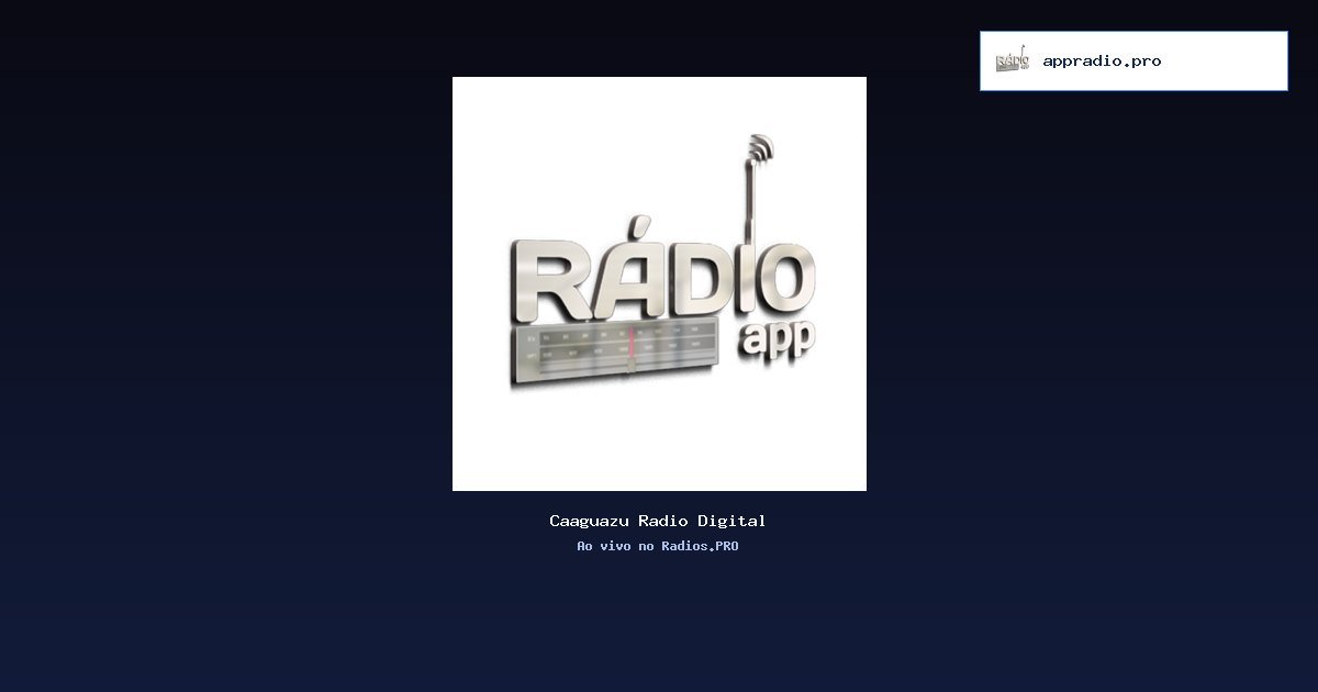 Caaguazú Radio Digital - Radios.pro
